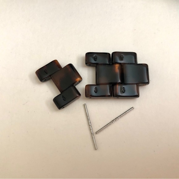 Michael Kors Jet Set Tortoise 3 Links and 3 Pins NO WATCH - Picture 3 of 3